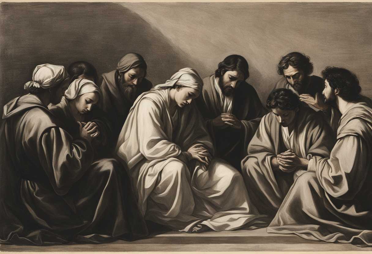 A-diverse-group-of-individuals-in-a-circle-heads-bowed-in-prayer-under-soft-light_fvwx