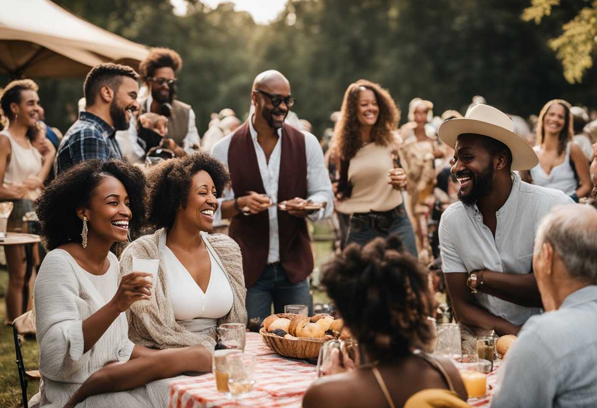 Community-picnic-diverse-group-engaged-in-conversation-sharing-stories-laughter-and-connection_quek