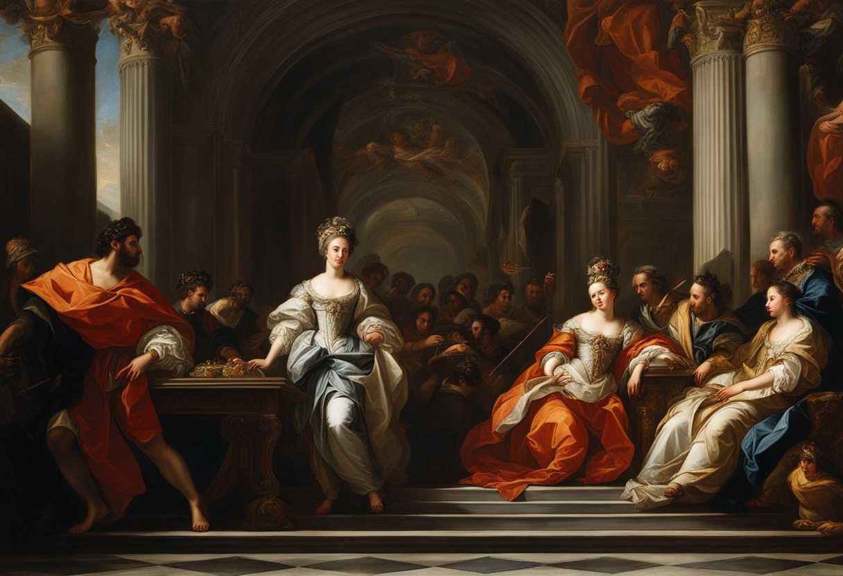 Regal-figures-in-ornate-attire-exude-power-and-authority-under-dramatic-lighting_tezx