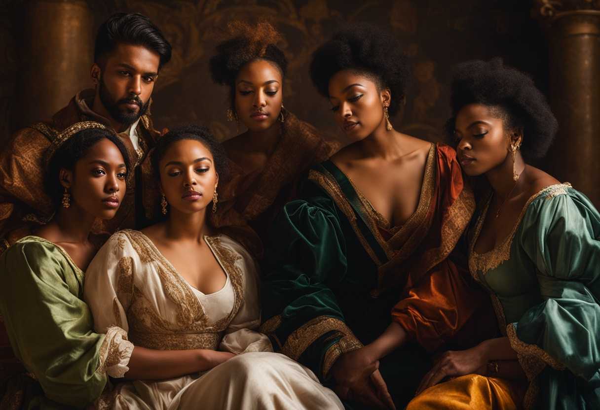 A-diverse-group-of-people-in-candid-and-posed-shots-capturing-authentic-moments-in-warm-lighting_fccr