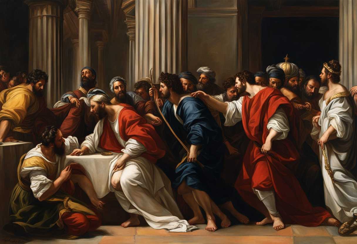 Jeroboam-and-Rehoboam-face-off-people-watch-tension-thick-decisions-looming-emotions-high_wcld