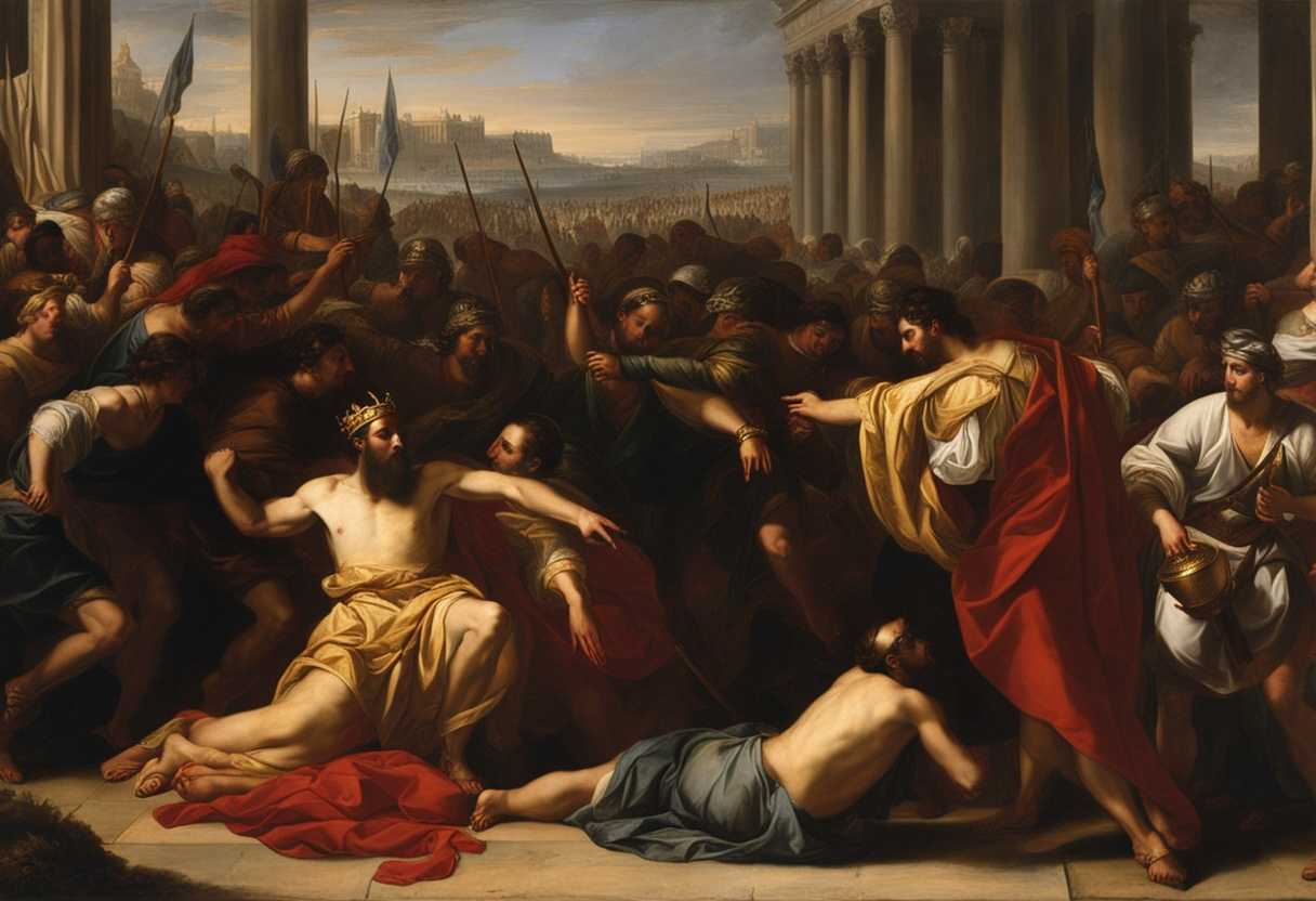 Scene-King-Rehoboam-a-strong-ruler-of-Jerusalem-faces-wars-with-Jeroboam-buried-in-city_jumv