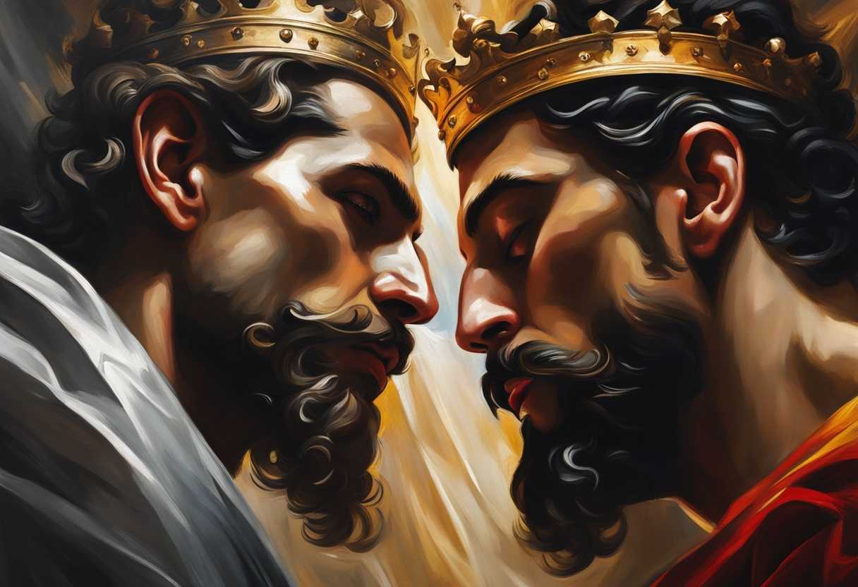 Two-kings-face-off-tension-thick-banners-flying-sunlight-breaking-through-ominous-clouds_sedj