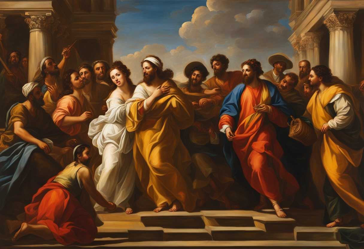 Joyful-people-of-Judah-bask-in-golden-light-united-in-faith-peace-and-gratitude_wiku