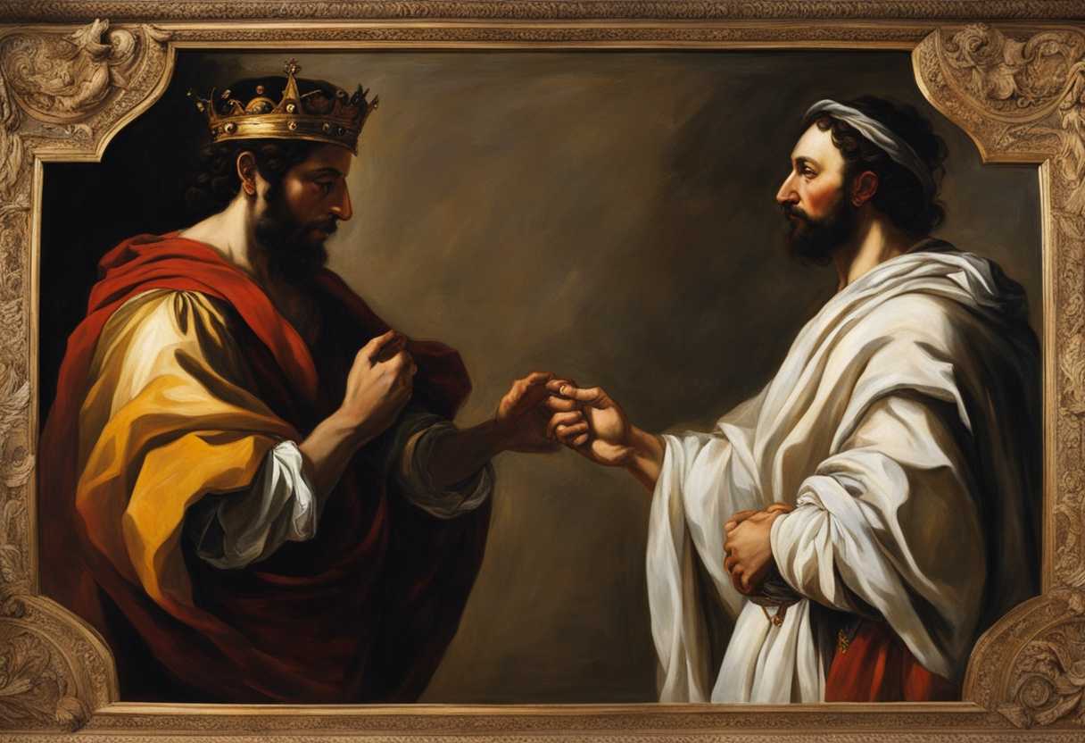 A-king-and-a-beggar-face-off-in-a-dramatic-confrontation-symbolizing-power-dynamics-and-downfall_pbhl