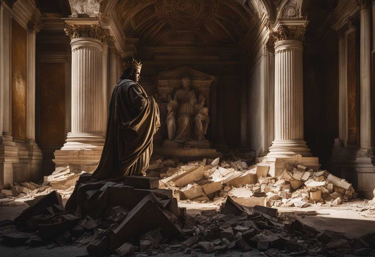 King-Josiah-stands-amidst-ruins-casting-shadows-on-destroyed-idols-a-symbol-of-righteousness_qllq