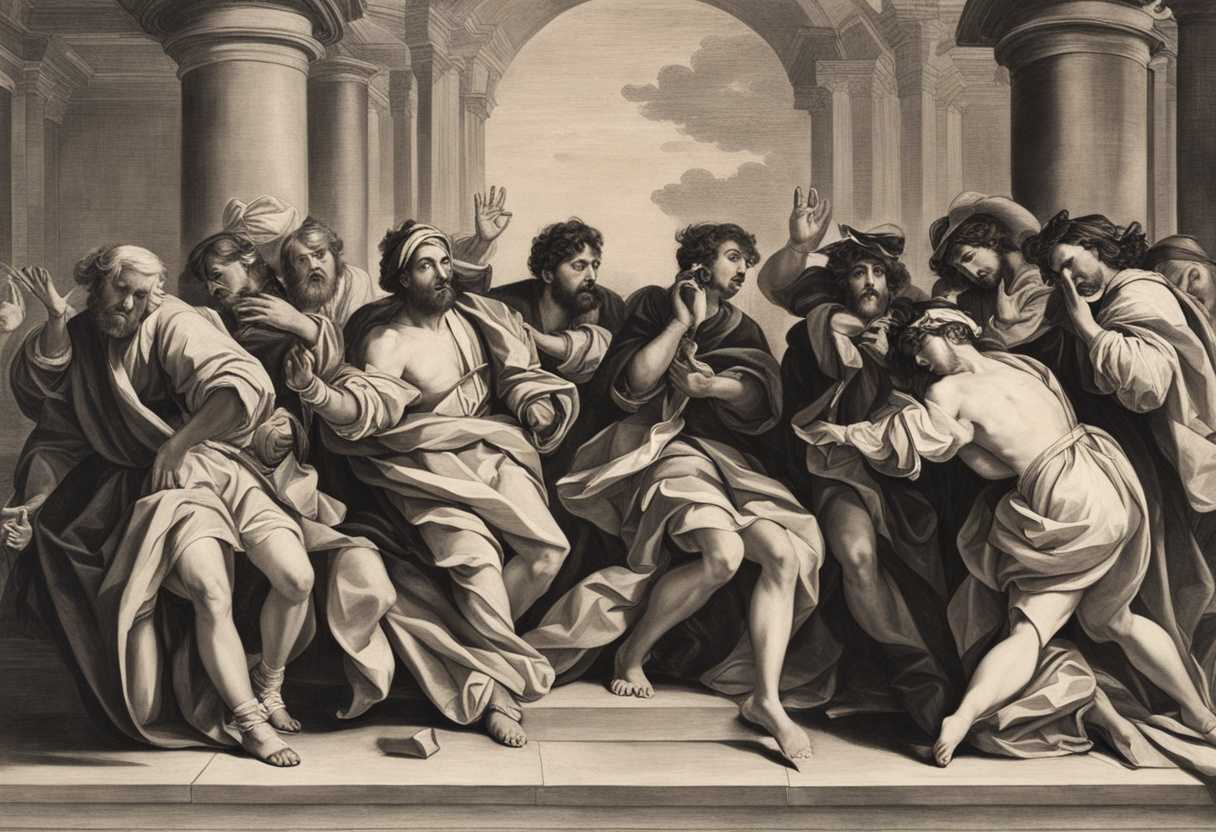 A-group-of-people-mock-messengers-of-God-with-scornful-gestures-and-sneering-expressions_cadd