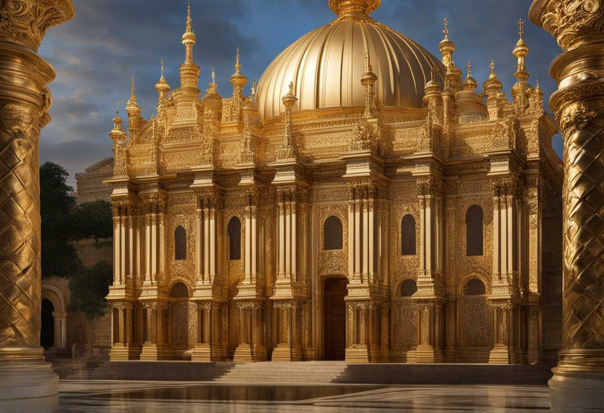 Opulent-temple-of-Solomon-gold-covered-cypress-lined-adorned-with-precious-stones-and-intricate-c_fzip