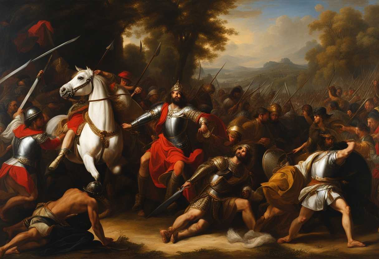 Kings-Amaziah-and-Jehoash-face-off-in-a-dramatic-battlefield-confrontation-soldiers-and-banners-beh_nfiu
