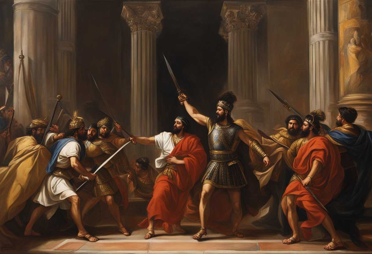 Assyrian-king-confronts-Hezekiah-tension-thick-faith-clashing-with-fear-in-a-historic-standoff_mkqm