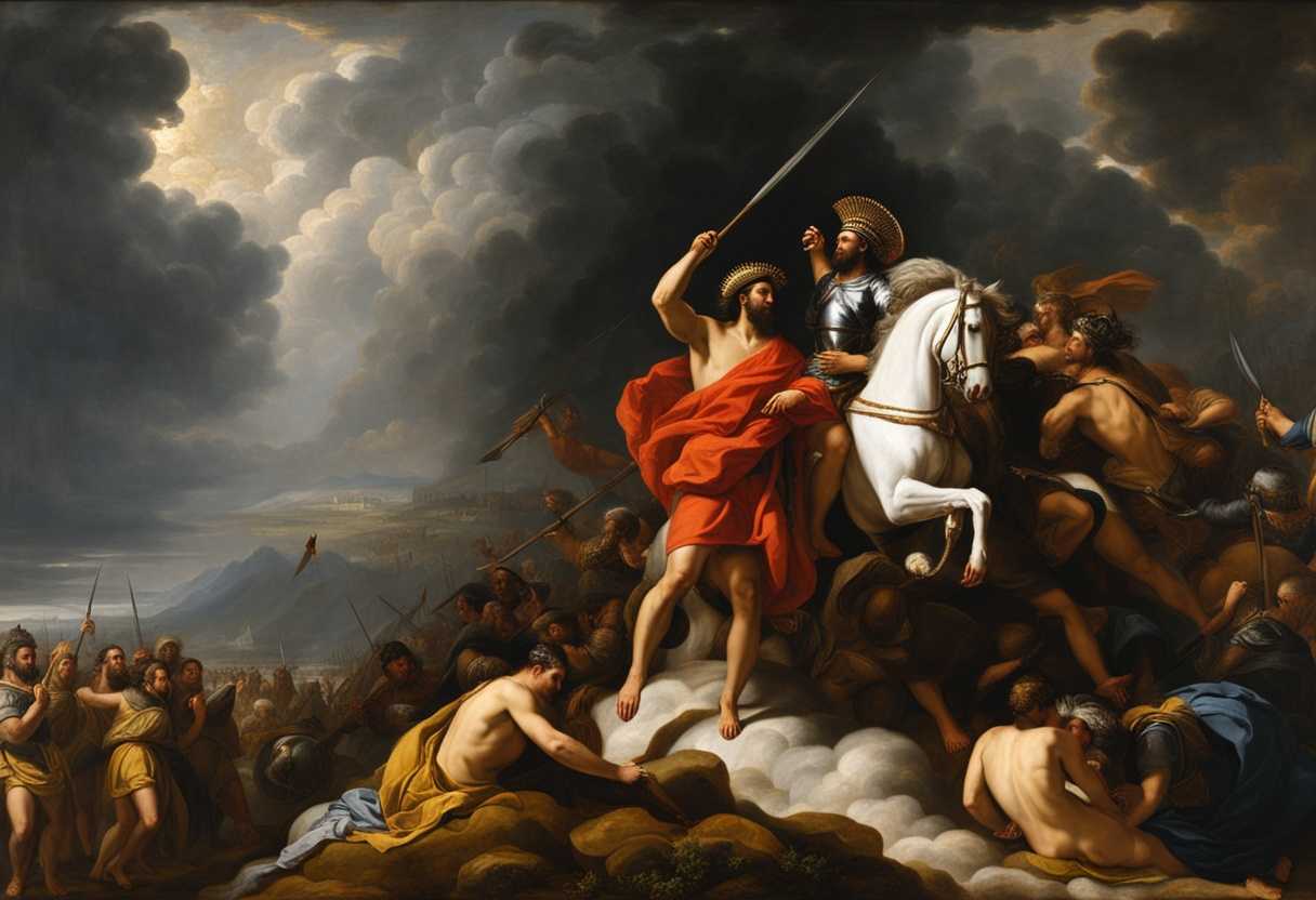 God-confronts-Sennacherib-amidst-stormy-skies-lightning-illuminating-their-clash-of-power_atkn