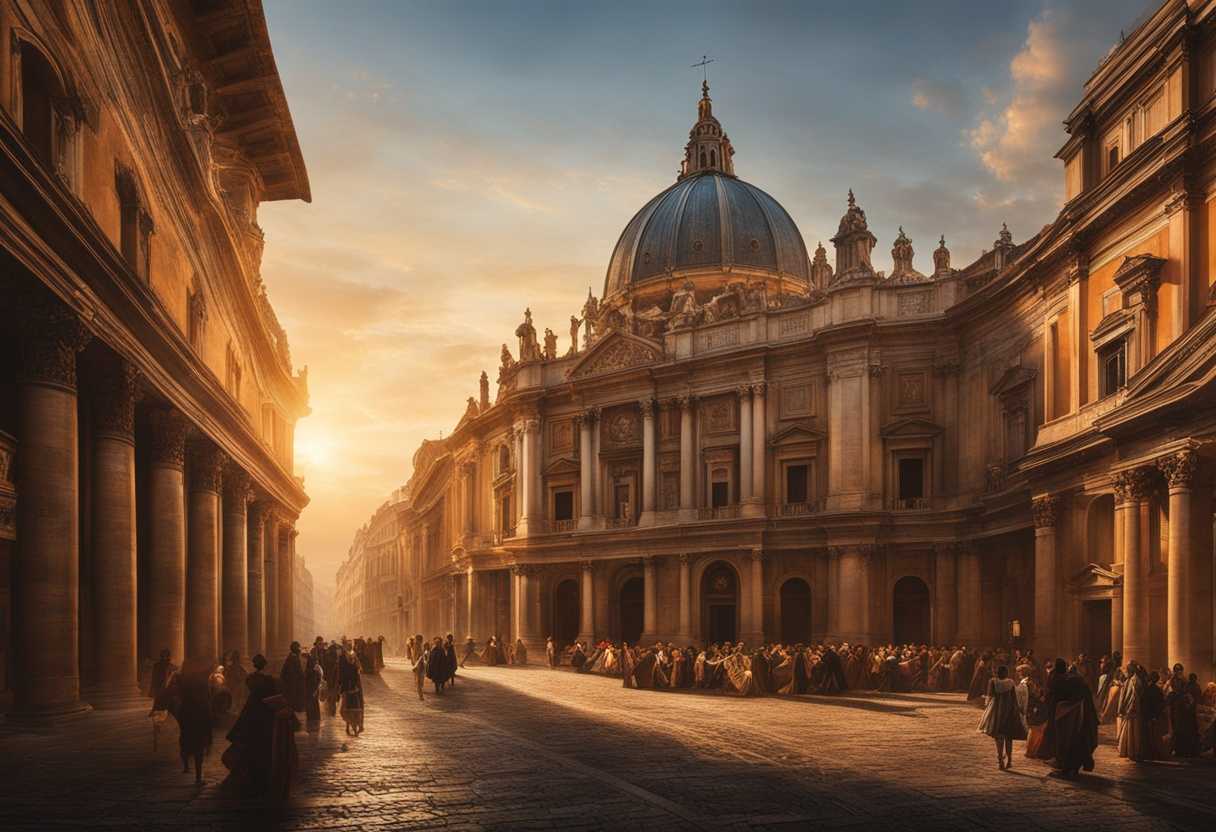 A-bustling-city-at-sunset-blending-modernity-with-tradition-radiating-resilience-and-unity_fumt