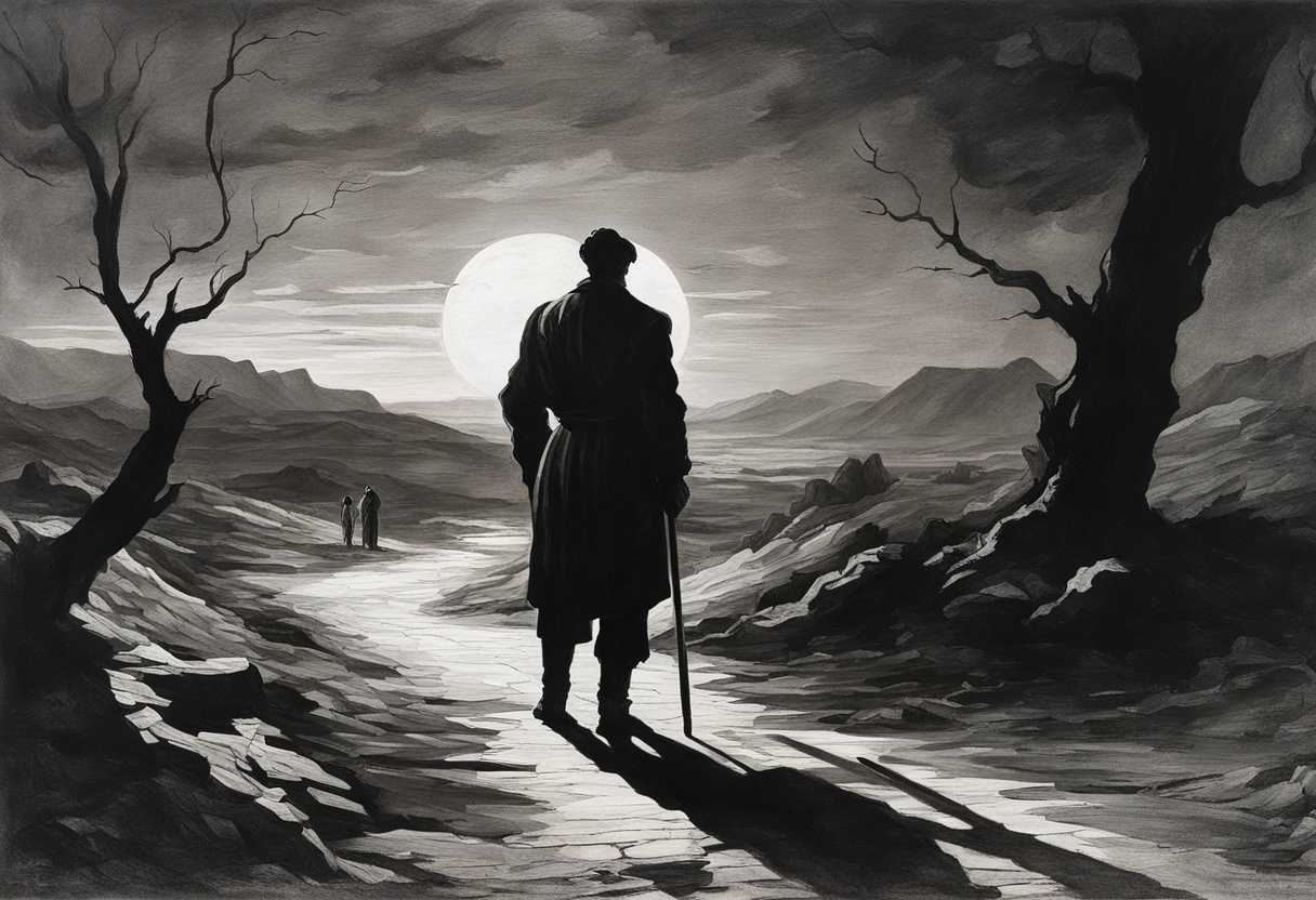 Father-and-son-stand-in-a-desolate-landscape-torch-casting-eerie-shadows-consumed-by-despair_rrqa