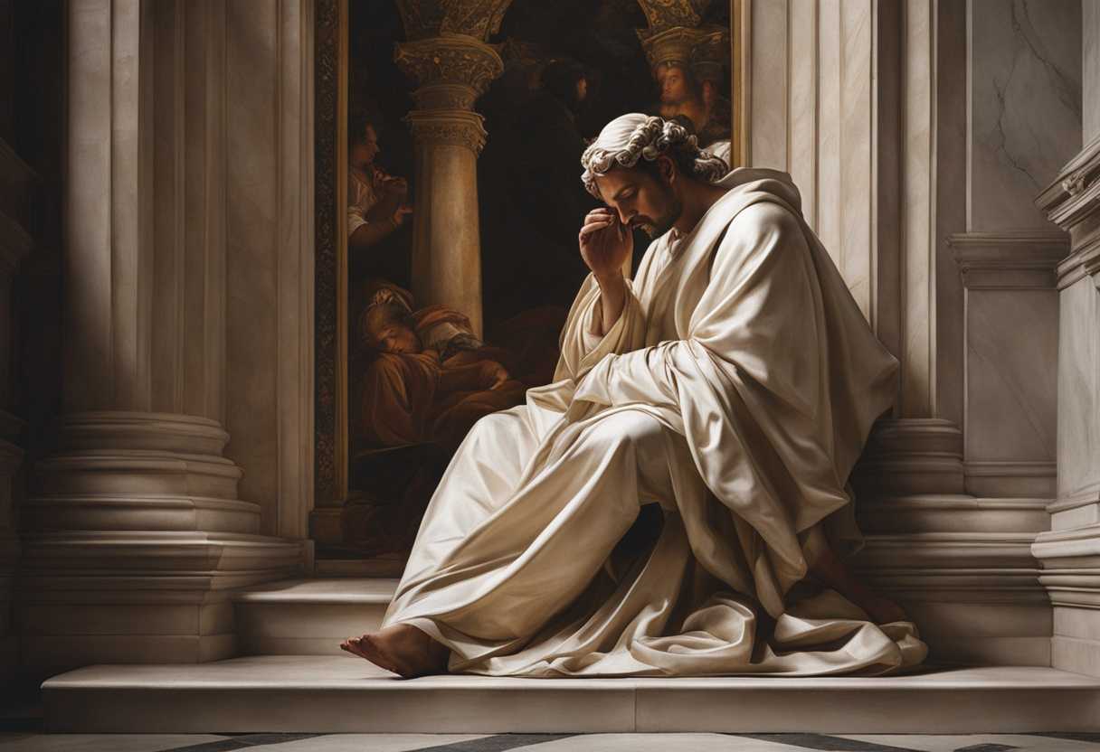 A-king-kneels-in-prayer-radiating-reverence-and-humility-embodying-timeless-devotion_zaaj