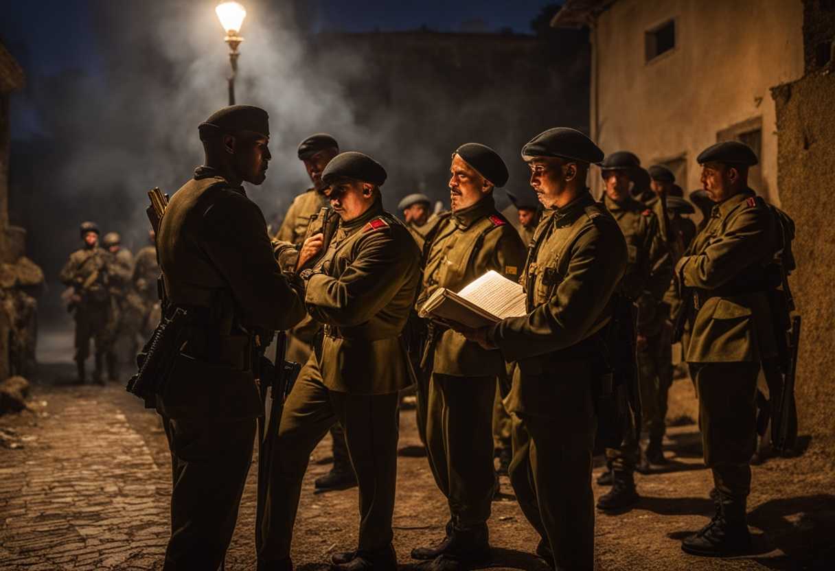 Soldiers-on-night-patrol-led-by-caring-commander-singing-hymns-honoring-fallen-comrades_unkx
