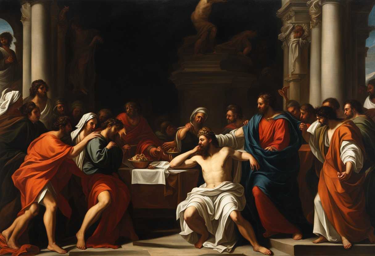 Judas-Maccabeus-and-companions-wild-in-mountains-offer-sacrifice-priests-rejoice-in-triumph_gbxx