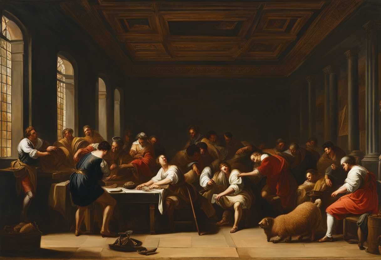 Absalom-and-the-king's-sons-sheepshearing-in-a-grand-warmly-lit-hall-with-lively-conversations_kzey