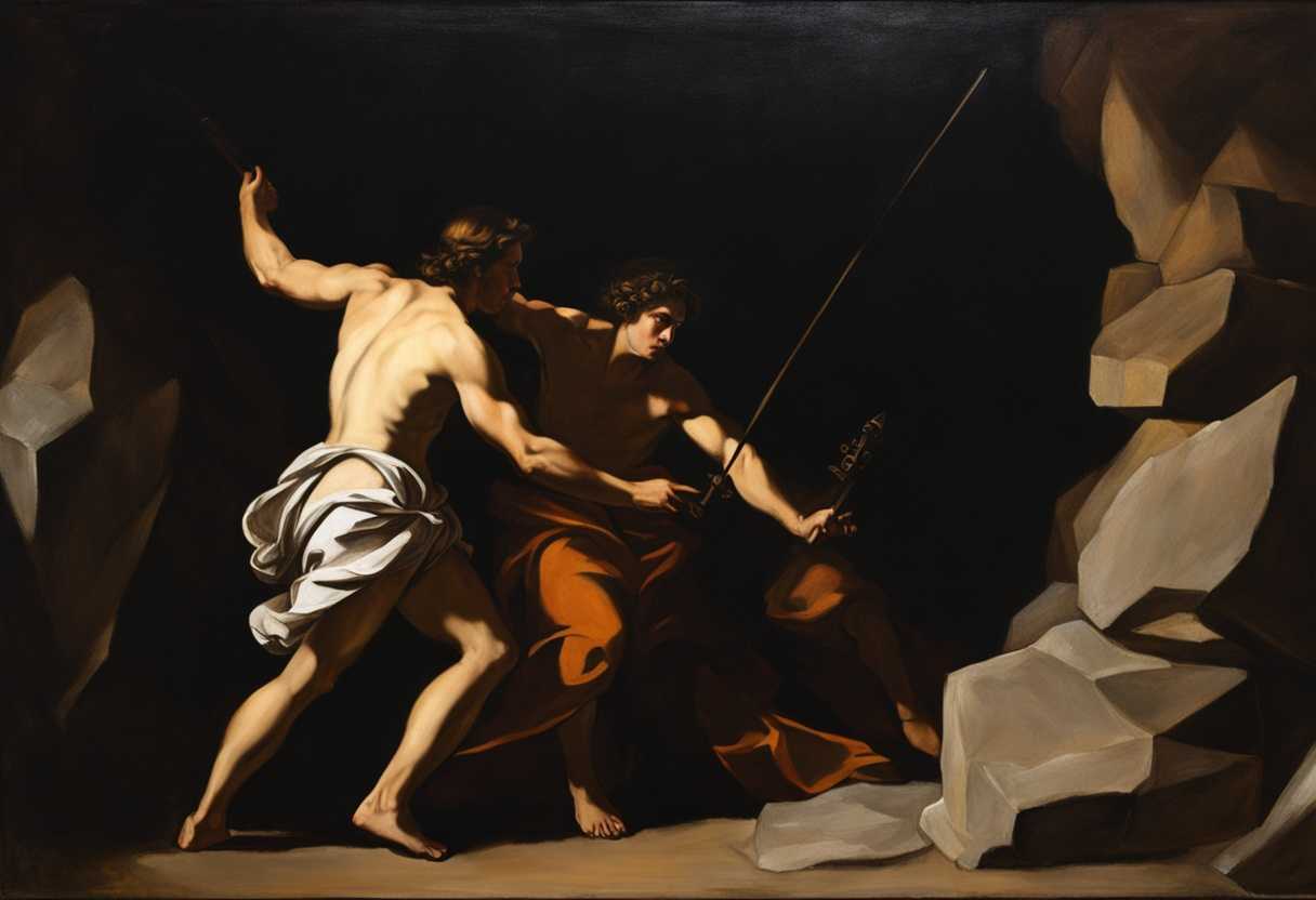 David-confronts-the-Amalekite-shadows-deepening-the-tension-in-a-dimly-lit-stone-chamber_nurn