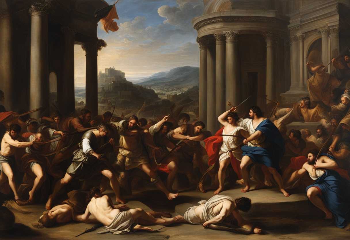 Abishai-bravely-defends-against-the-Philistine-showcasing-loyalty-and-protection-as-David's-men-wat_ackm