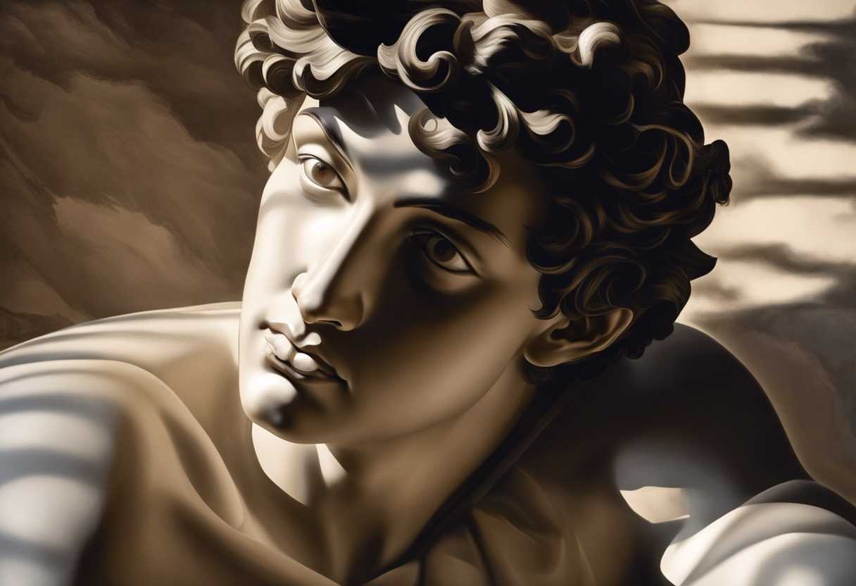 David's-face-illuminated-by-the-divine-light-shadows-adding-depth-and-mystery_nefu