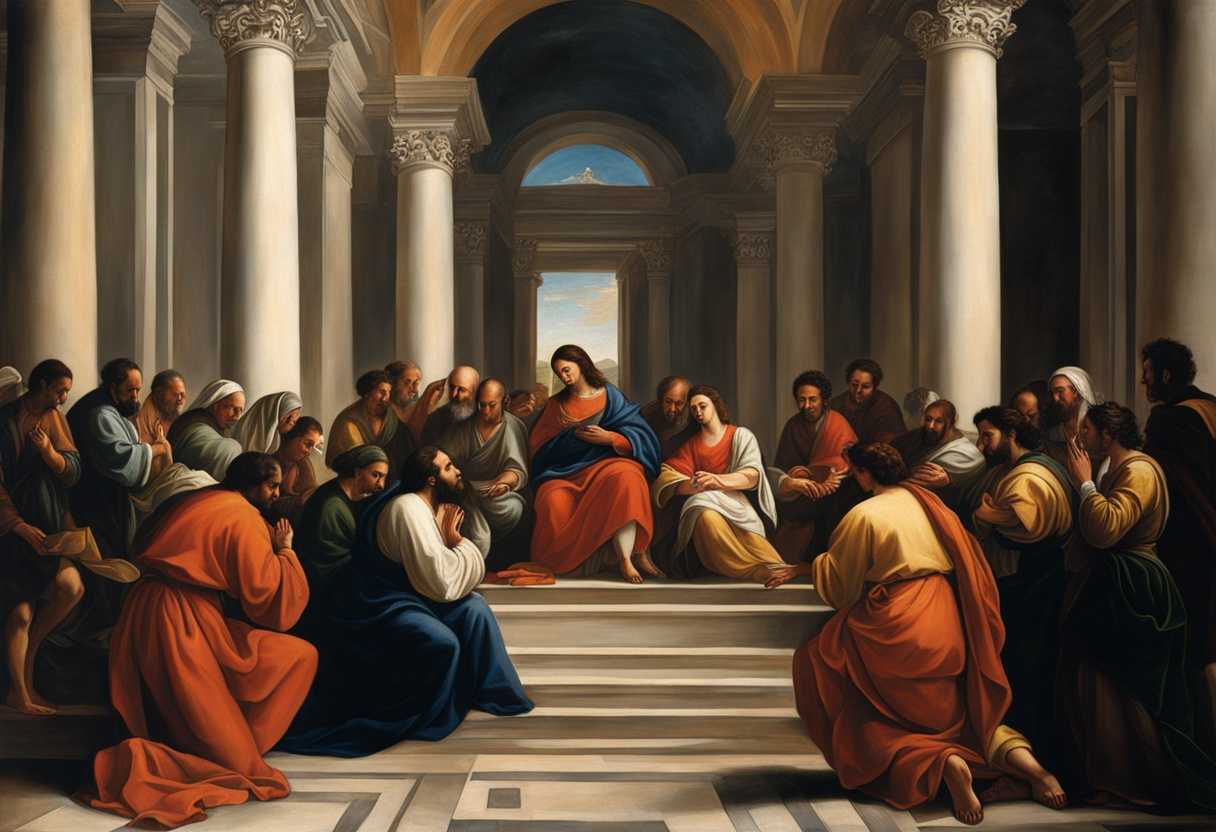 A-diverse-group-of-believers-gather-in-prayer-worship-and-fellowship-embodying-steadfast-faith-an_pckj