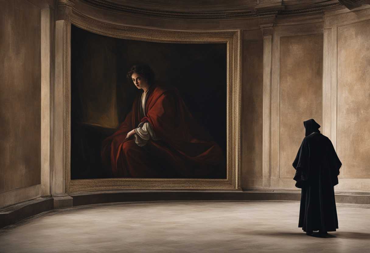 A-person-encounters-a-mysterious-figure-in-dim-lighting-creating-a-haunting-and-enigmatic-scene_dvhy
