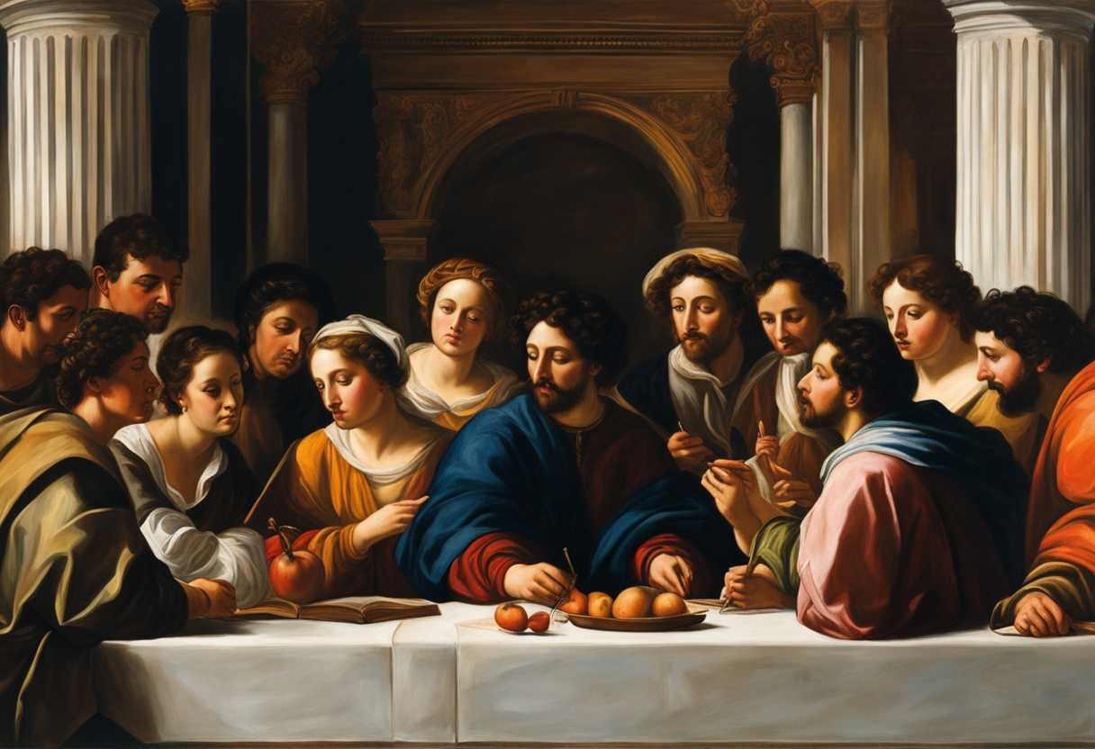 A-diverse-group-of-people-engrossed-in-deep-study-radiating-wisdom-and-faith_juco