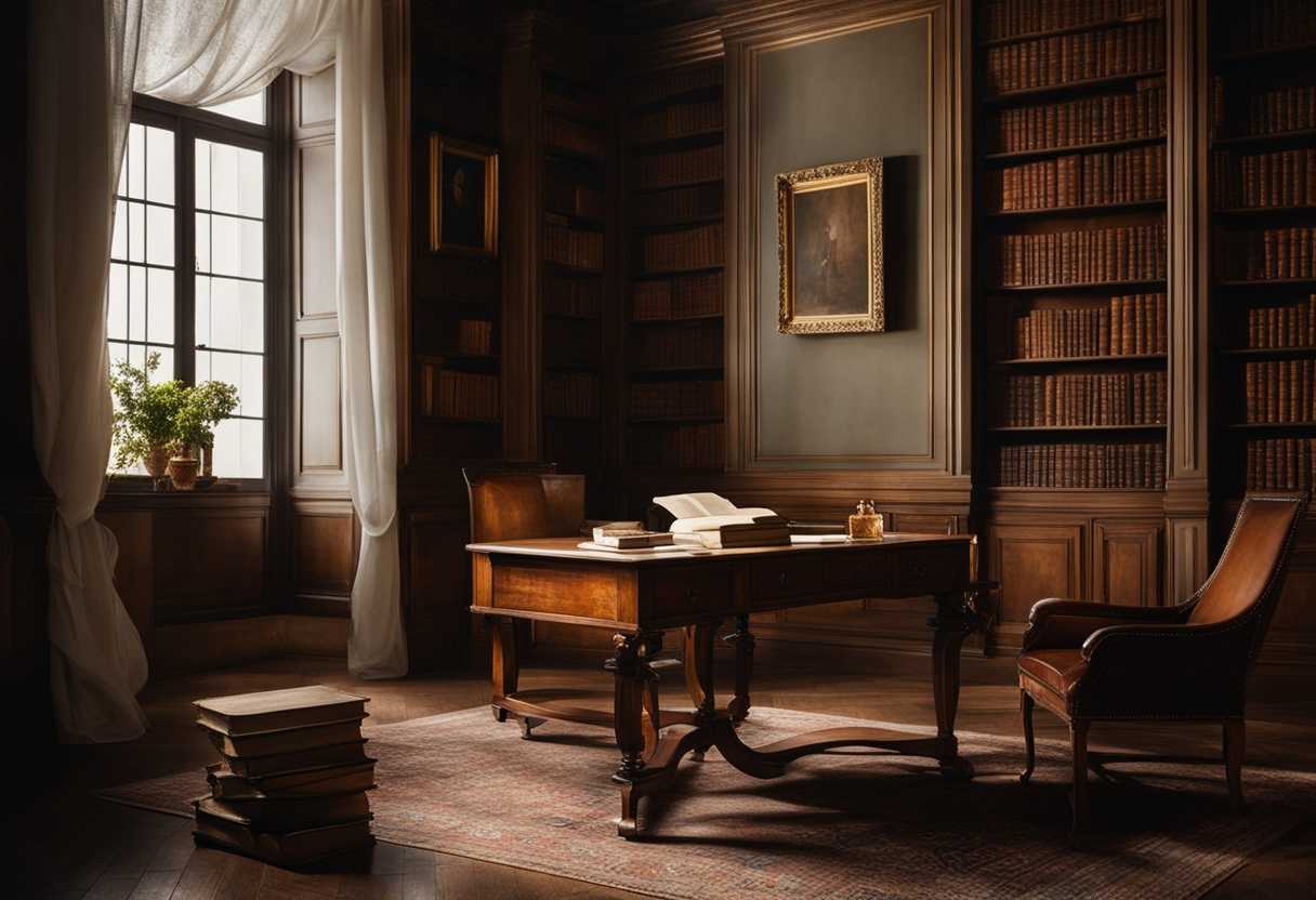 A-cozy-study-bathed-in-soft-light-with-old-books-and-parchments-on-display_fwyp