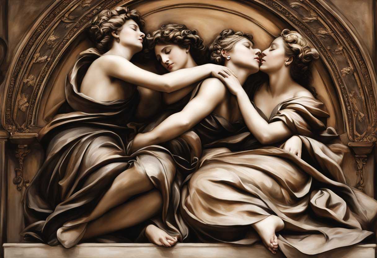 Friends-sharing-a-heartfelt-embrace-basking-in-the-warmth-of-their-unique-bond_ieex