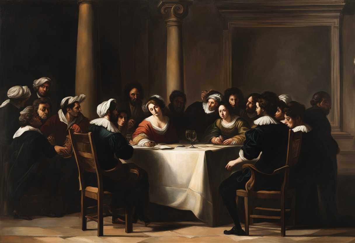 A-group-of-individuals-in-a-dimly-lit-room-captivated-by-a-moving-speech_lkjl