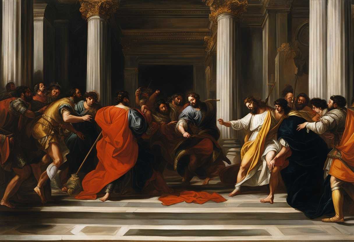 Herod's-wrath-threatens-church-members-as-James-faces-fate-bravely-Peter's-arrest-looms_byxf