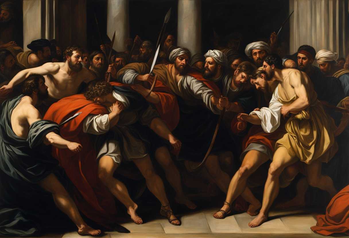 Paul-and-Barnabas-confront-a-hostile-crowd-with-determination-and-resolve-amidst-charged-tension_jipa