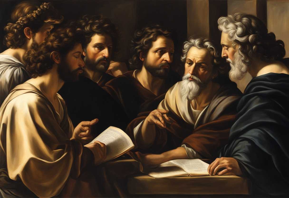 Biblical-figures-in-deep-discussion-united-and-focused-with-serious-expressions-bathed-in-warm-li_qdml
