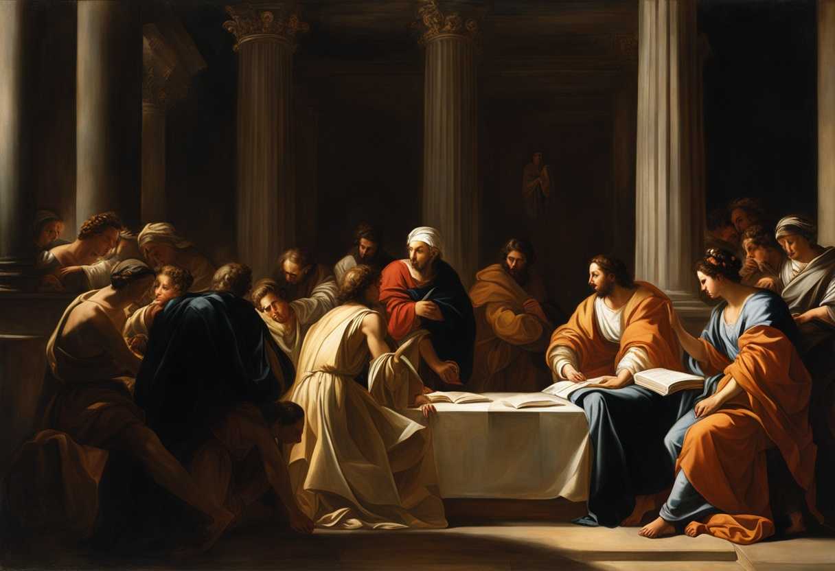 Biblical-figures-gather-in-deep-conversation-united-in-purpose-under-warm-solemn-lighting_sbyc