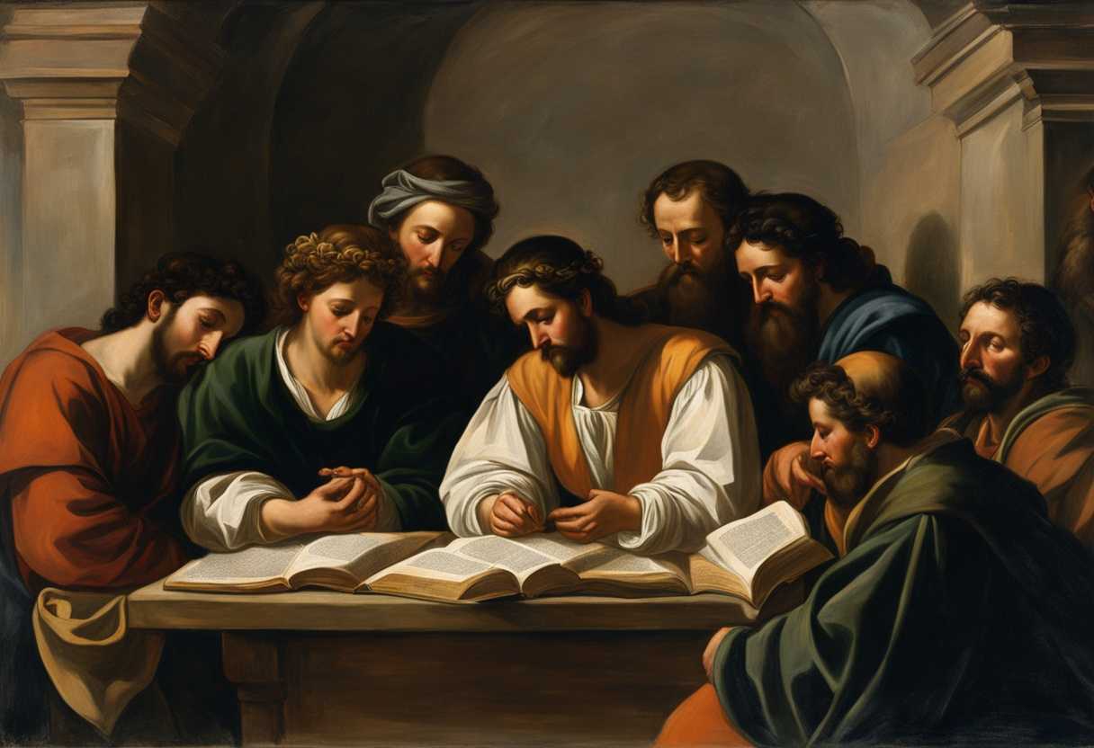 Paul-Silas-and-others-pray-and-sing-hymns-in-jail-during-earthquake-showing-faith-and-salvation_dkoz