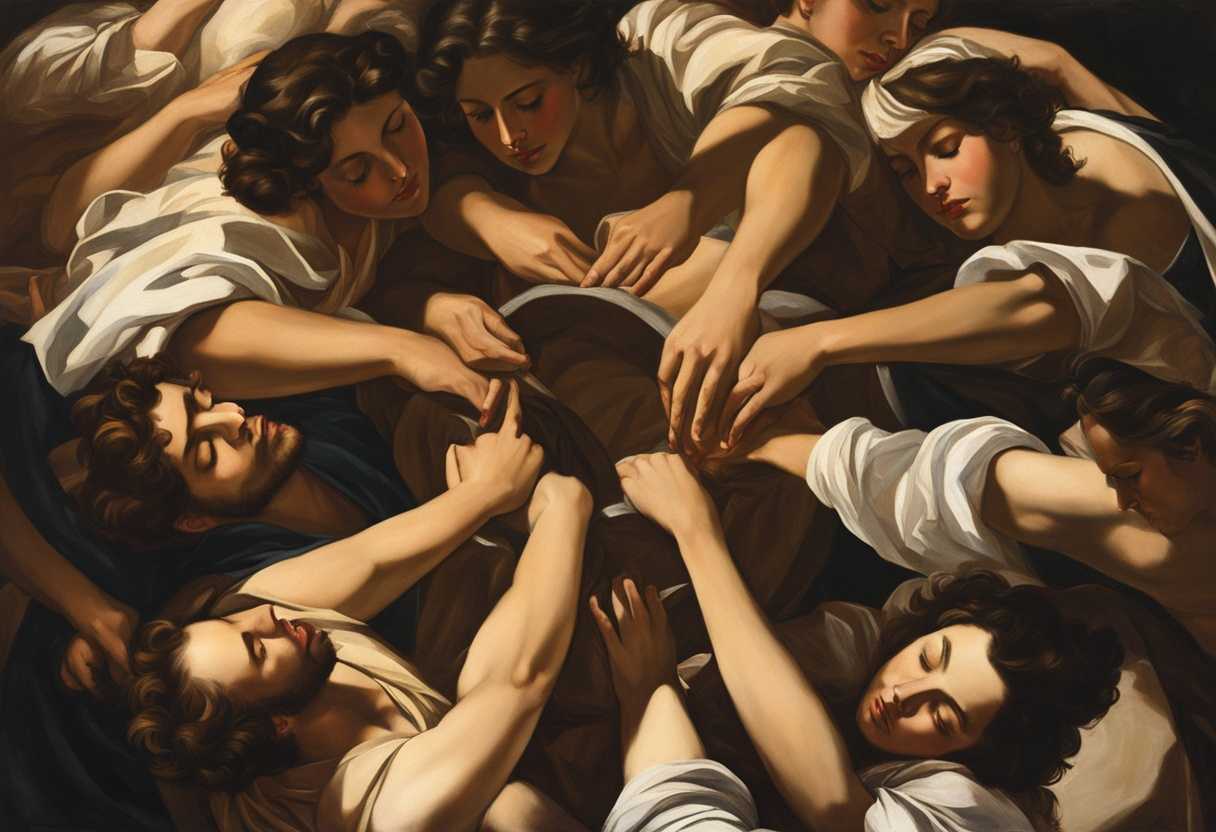 People-in-a-circle-linked-arms-eyes-closed-basking-in-warm-sunlight-feeling-connected-and-peacef_sztv