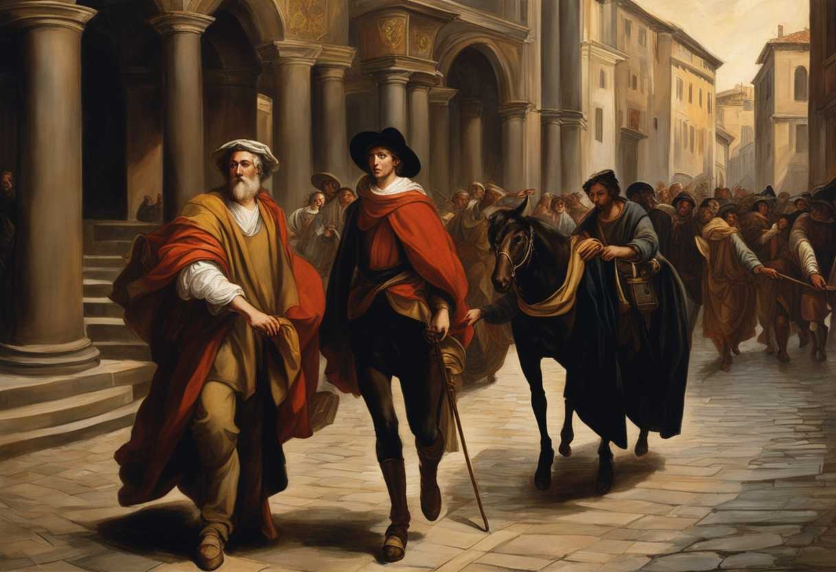 Timothy-and-Erastus-leave-a-bustling-city-dramatic-lighting-embarking-on-a-powerful-journey_vner