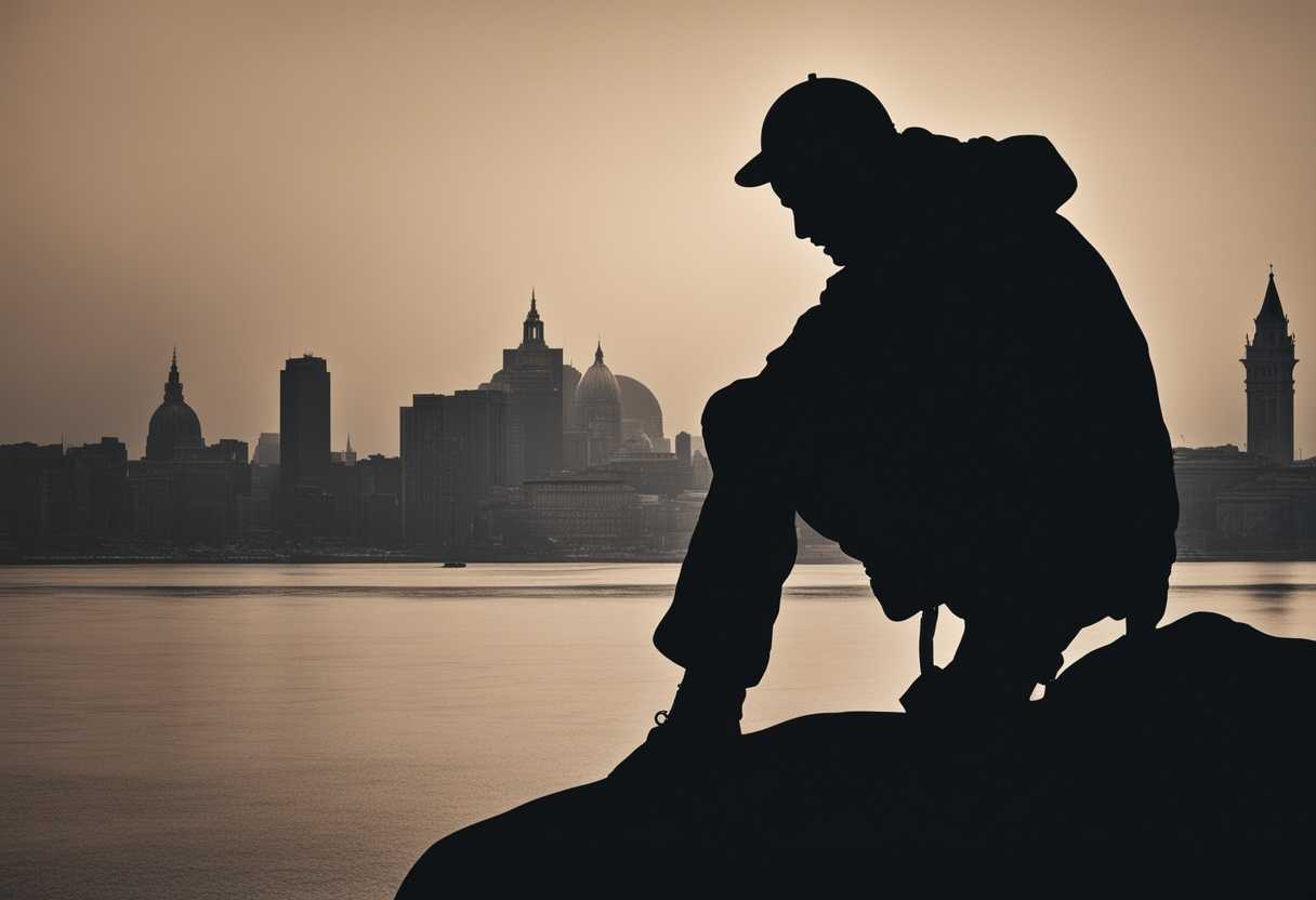 Silhouette-of-person-against-cityscape-embodying-determination-and-resilience-in-face-of-challenges_xuyg