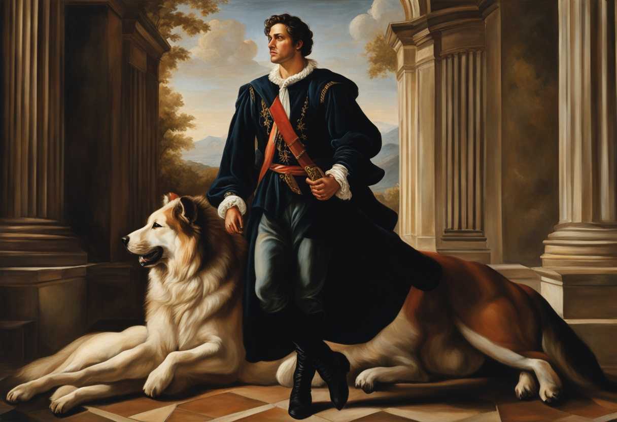 A-man-stands-with-the-Lord-exuding-courage-and-strength-in-a-timeless-classic-setting_djgg