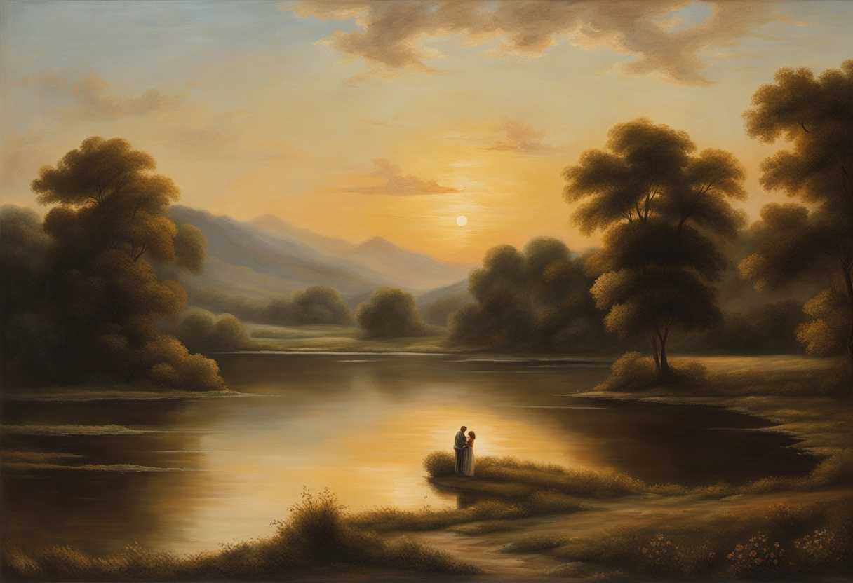 A-lone-figure-in-a-serene-landscape-embracing-dawn's-light-radiating-joy-and-hope_biji