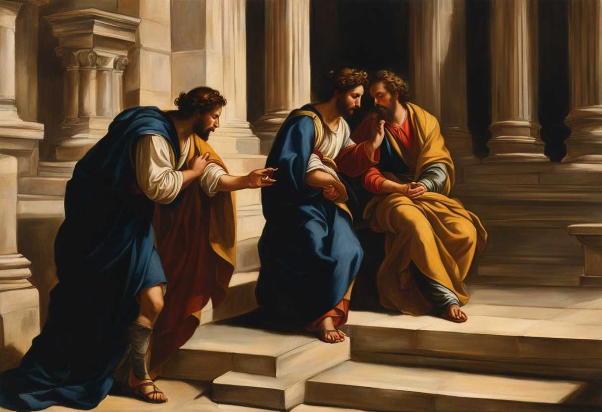 Peter-and-John-heal-a-lame-man-at-the-temple-gate-faces-filled-with-compassion-and-wonder_emen