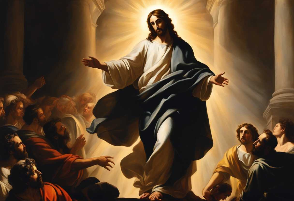 Jesus-stands-resolute-against-imposing-figures-shadows-looming-light-breaking-through-salvation-p_qkeq