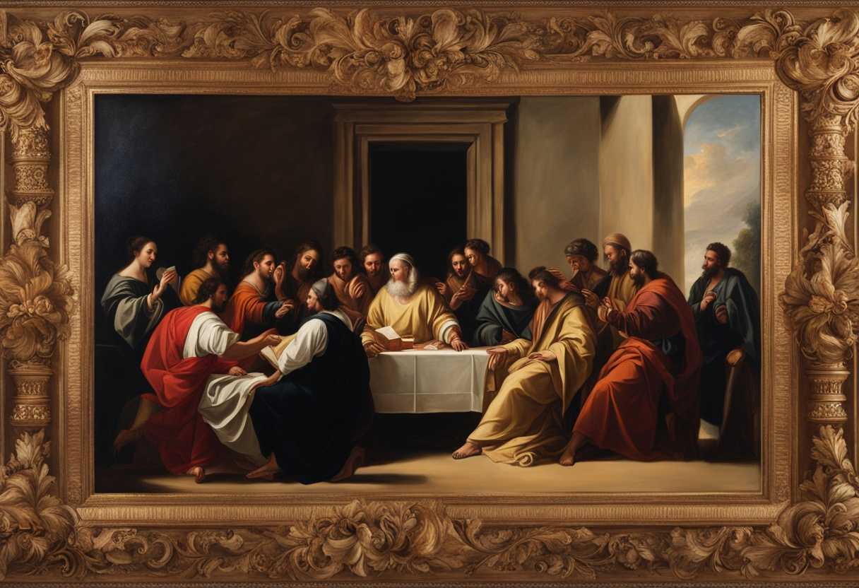 Diverse-group-of-apostles-and-people-offering-gifts-in-a-timeless-compassionate-spiritual-setting_aeoo