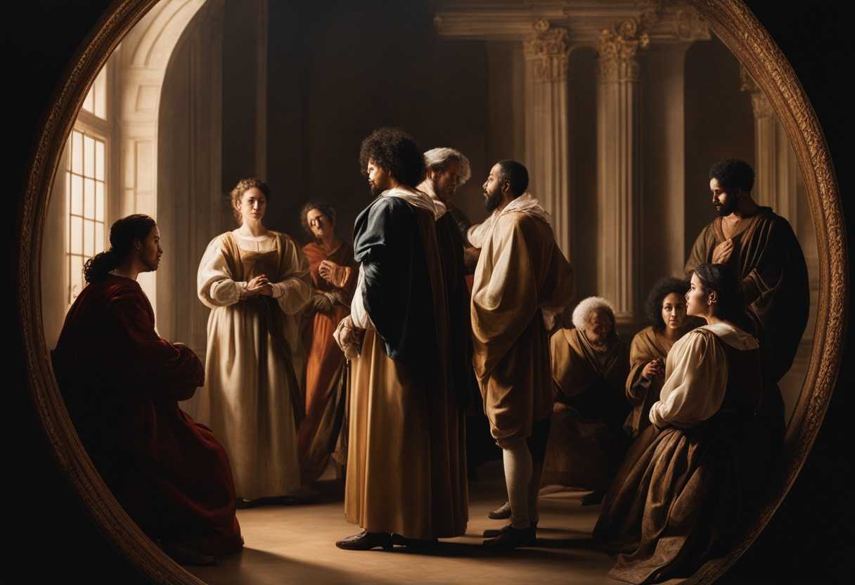 A-diverse-group-stands-in-a-semi-circle-faces-reflecting-emotion-under-a-soft-powerful-glow_xbwp
