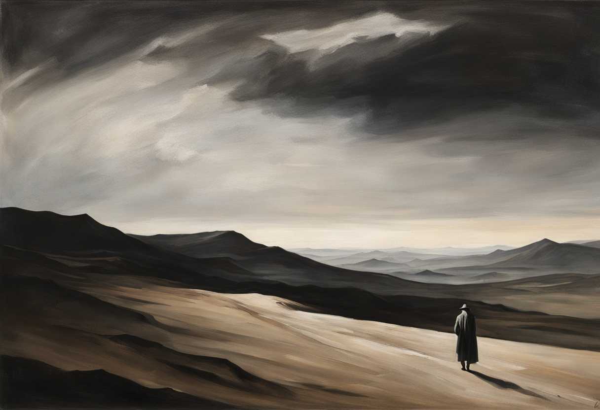 A-lone-figure-in-a-barren-wasteland-embodying-bitterness-and-turmoil-amidst-harsh-shadows_gbtk