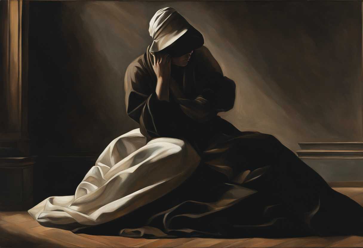 Blindfolded-figure-sits-in-a-dimly-lit-room-deep-in-thought-and-solitude_yclb