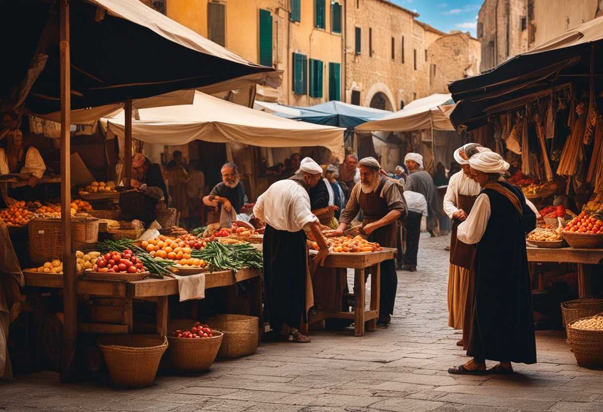 Vibrant-marketplace-in-Israel-vendors-haggling-customers-bargaining-emotions-raw-with-determinati_lvps