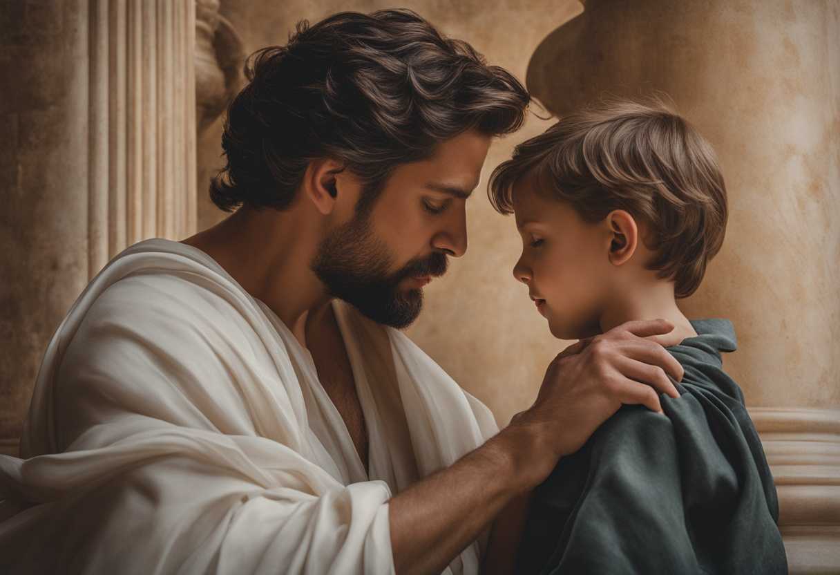 A-father-and-son-share-a-timeless-spiritual-bond-in-a-serene-ethereal-moment_fazz