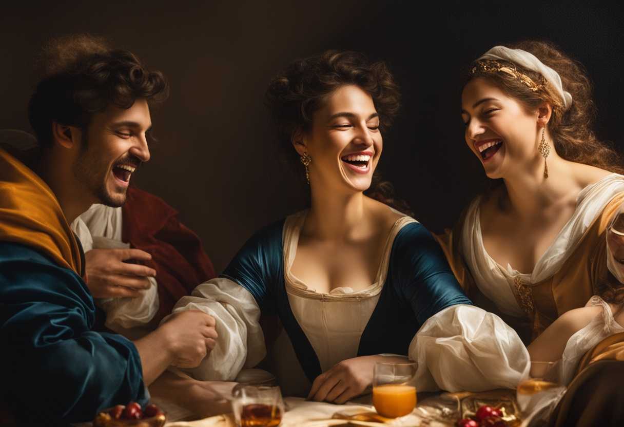 A-diverse-group-of-friends-laughing-and-playing-together-in-soft-warm-lighting_dcdg