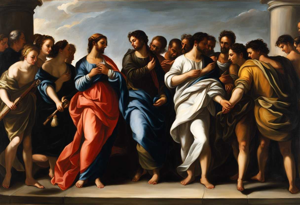 A-diverse-group-gathers-in-humble-unity-bathed-in-serene-light-reflecting-on-spiritual-depth_ckja